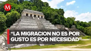 Medidas de seguridad en la Cumbre de Migración encabezada por AMLO en Palenque, Chiapas