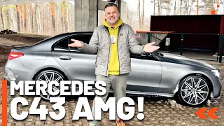 MERCEDES C43 AMG - Wcale nie taki KASTRAT! 😅 | Kornacki Testuje