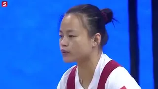 2019 IWF World Cup women 55KG Li Yajun Liao Qiuyun All Lifts Chinese Weightlifting 黎雅君 廖秋云