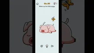 Brain out 🧠"Wake up the little piggy" level 60  #gameplay #gaming