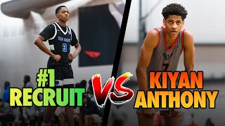 Kiyan Anthony vs #1 Recruit From The DMV WAS ELECTRIC!⚡️🍿
