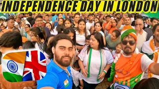 THIS IS HOW INDIANS CELEBRATE INDEPENDENCE DAY IN LONDON 🇮🇳 🇬🇧