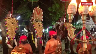 Panchavadyam - Thriprayar Thevar Kizhakke Nada - Arattupuzha Pooram 2021