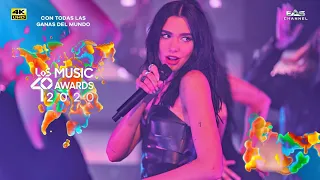 [Enhanced 4K] Levitating & Physical - Dua Lipa - Los 40 Music Awards 2020 • EAS Channel