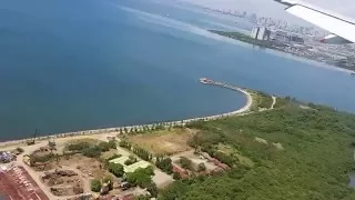 Landing at Manila, Philippines