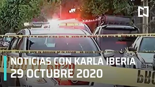 Las Noticias con Karla Iberia - Programa Completo: 29 de Octubre 2020