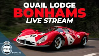 Bonhams Quail Lodge auction | Live stream replay