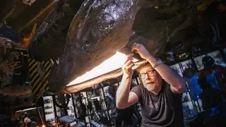 Adam Savage's One Day Builds: Dinosaur Skull Lamp!