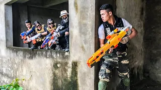 Superheroes Nerf: Police X-Shot Nerf Guns Fight Against Criminal Group +More Stories