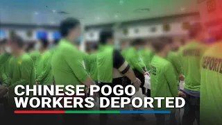 167 Chinese nationals from Bamban POGO raid deported | ABS-CBN News