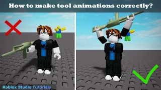 Tutorial #2: How to make tool animations | Как сделать анимации инструмента | Roblox Studio