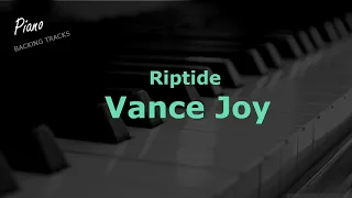 Riptide - Vance Joy (Piano Instrumental Backing Track Karaoke)