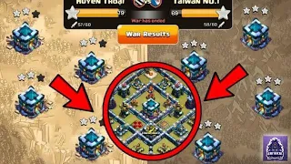 This Guy is a Real Genius! Insane TH13 vs TH15 Battle in Clash of Clans