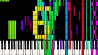 RUSH 6, but it's color coded according to how many pianists you need