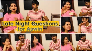 Late Night Questions for Aswin | Diya Krishna | Aswin Ganesh