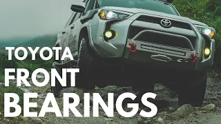 Toyota Front Wheel Bearing Replacement How-To