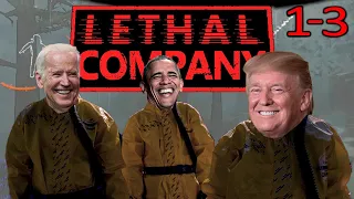 US Presidents play Lethal Company 1-3