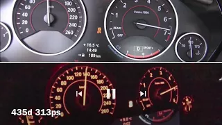 Bmw 435i vs 435d top speed