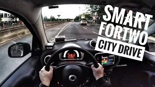 Smart Fortwo 1.0 (2017) - POV City Drive