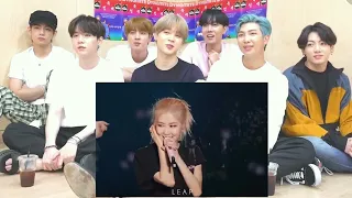 bts reaction to blackpink " TOKYO DOME DVD LIVE CONCERT"