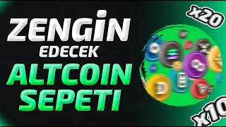 ZENGİN EDECEK Altcoin Sepeti! Bu Sene ŞOV YAPACAK 7 Altcoin! En İyi Kripto Para Önerileri