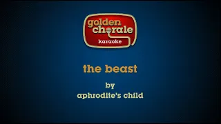 aphrodite's child - the beast (karaoke)