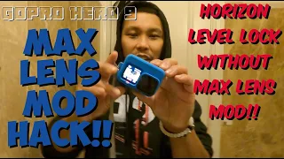 Max Lens Mod HACK!! GoPro Hero 10 / 9 | enter_the_nerd