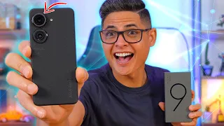 CHEGOU! Zenfone 9, um PEQUENO MONSTRINHO SUPER PODEROSO! Unboxing e Impressões