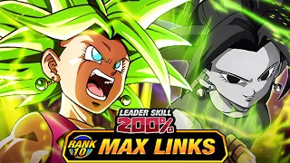 200% LEADER SKILL BUFF! LEVEL 10 LINKS 100% STR TRANSFORMING SSJ2 KEFLA! (DBZ: Dokkan Battle)