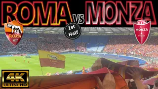 [4K] ROMA 1-0 MONZA 1st.HALF｜SERIE-A 2023-24 MATCHDAY 9｜22/10/2023 STADIO OLIMPICO