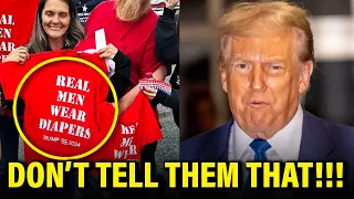 Trump OWN Supporters HUMILIATE HIM After Secret is Revealed in Court