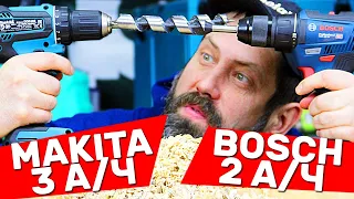 BOSCH ИЛИ MAKITA Какой Бесщеточный Шуруповерт Лучше