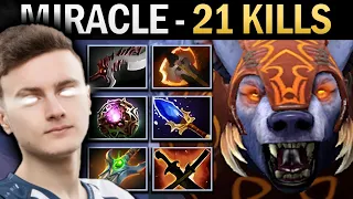 Ursa Dota Gameplay Miracle with 21 Kills and Battlefury