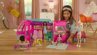 Barbie® Dreamcamper & Camping Dolls | AD