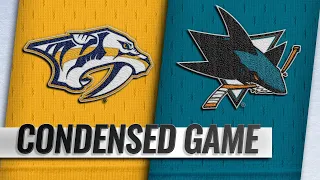 11/13/18 Condensed Game: Predators @ Sharks