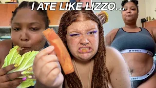 I tried LIZZO's diet (VEGAN!!) *extremely hard*