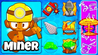 The Monkey Miner in BTD 6!