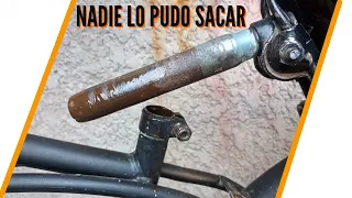 ☝️ Cómo QUITAR TUBO De Asiento De Bicicleta Atascado 💯