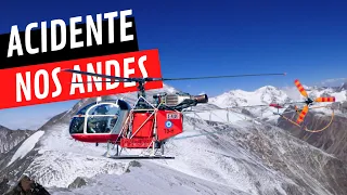 O ACIDENTE com os helicópteros do Cerro del Plata - O resgate que terminou em tragédia - Ep. 086