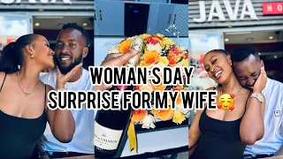 Vlog//Kimenyi atunguye umukunzi we Muyango kumunsi wabagore🥰😂Amusanze mukazi live 😭