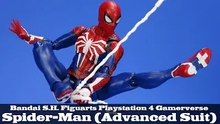 S.H. Figuarts Spider Man Advanced Suit Playstation Gamerverse Bandai Tamashii Nations Re