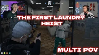 CG & X Rob The Laundromat For The First Time And Get Into INSASE Chase (Multiple POVs) |NoPixel 4.0