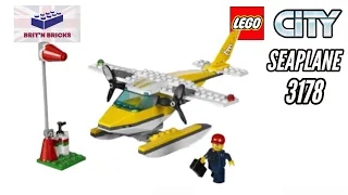 How to Build Lego City Seaplane set #3178