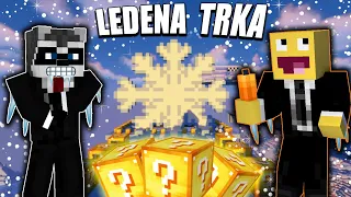 SMRZLO NAM SE 💩 LEDENA TRKA SA @SerbianGamesBL  | MINECRAFT LUCKY BLOCK RACE