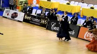 WDSF Cambrils - International Standard - 1_4Final - Ivan Novikov & Margarita Klimenko - quickstep