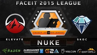 eLevate vs SKDC - Nuke (FACEIT 2015 League)