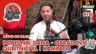 Pobednik dana - Obradović, gubitnici EL i Kampaco - Košarkaški podcast No.116 sa Lukom i Kuzmom