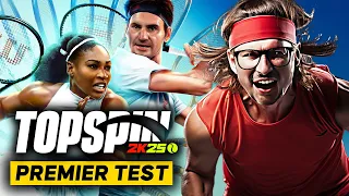 J'ai testé TOP SPIN 2K25 🎾 Gameplay inédit + Premier Test : Le retour du Roi des jeux de Tennis ?