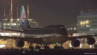 Late Evening Plane Spotting at Rome Fiumicino Airport • a very busy evening!! • 08/24/2018