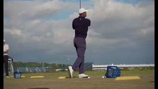 Tiger Woods Practice 2022 The 150th Open | The Old Course at St Andrews